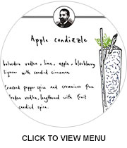 Henry's cocktail menu: Click to expand