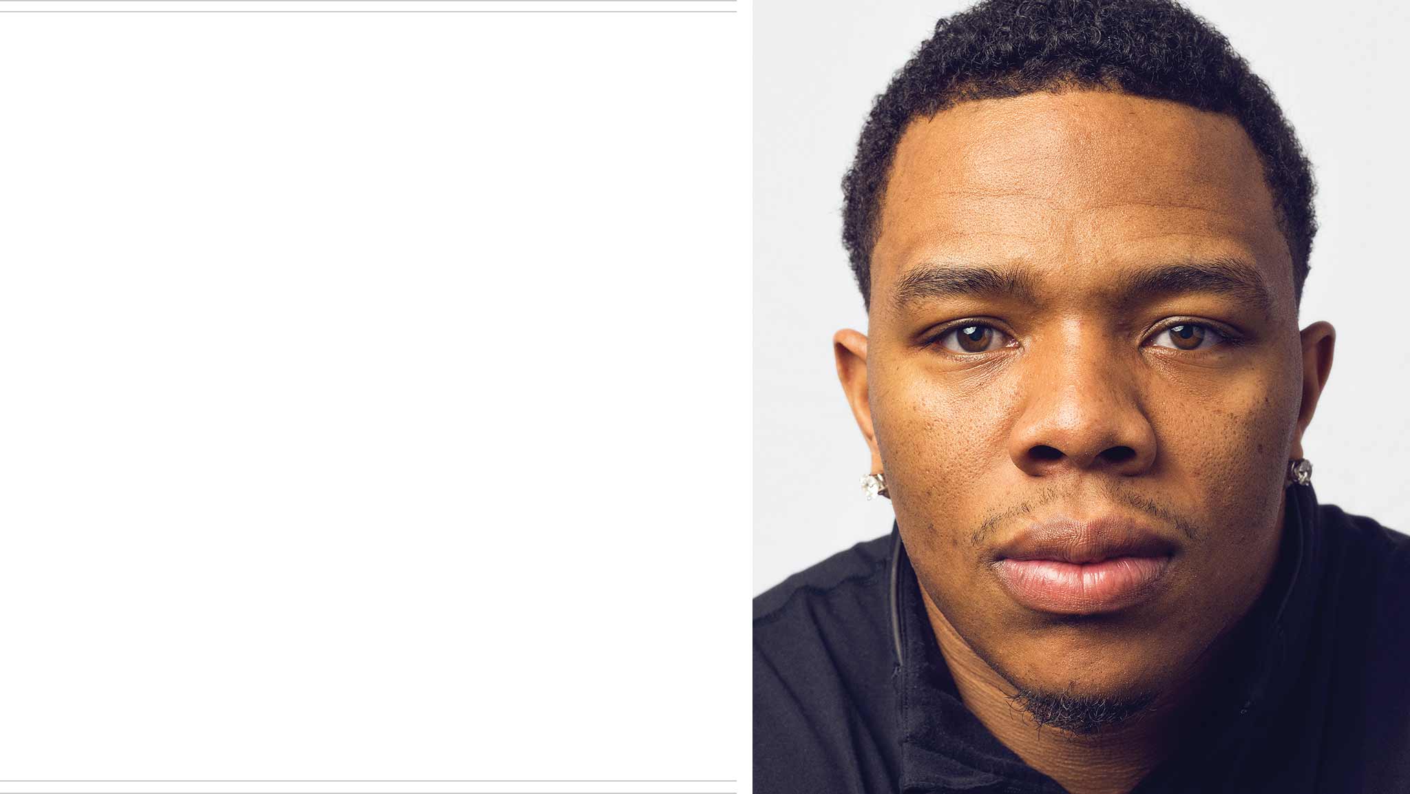 Male Gaze: Ray Rice's Winning Smile