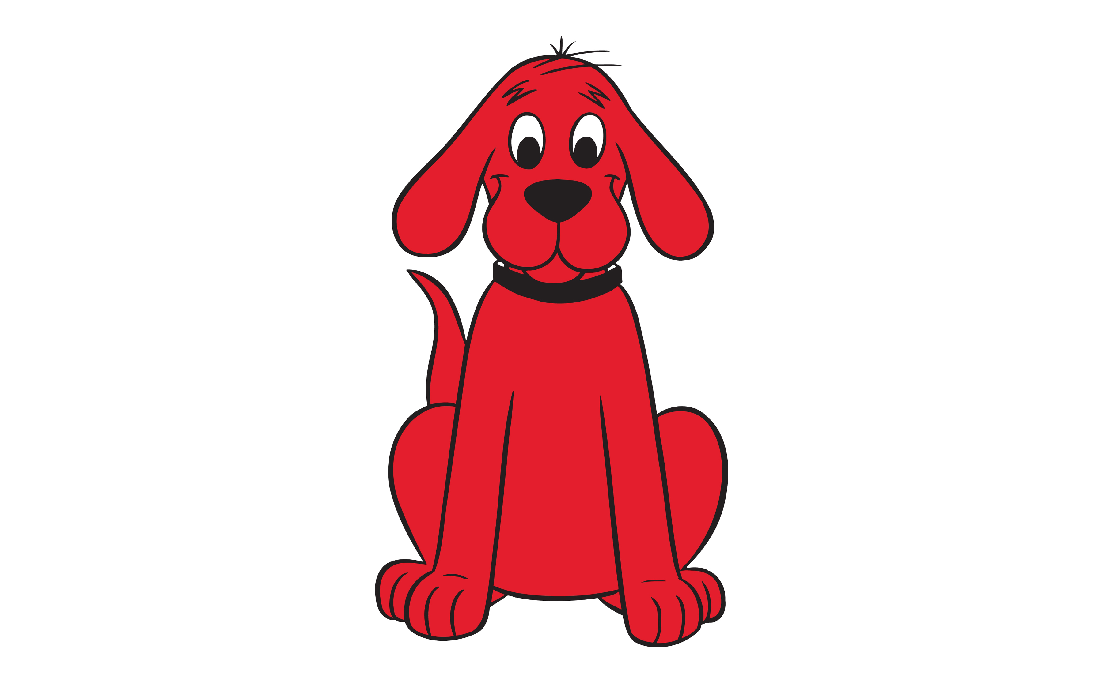clip art clifford big red dog - photo #4
