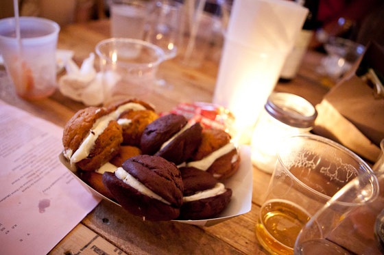 Pumpkin-cream-cheese and Black Forest cake Whoopie pies Pumpkin-cream-cheese and Black Forest cake Whoopie pies