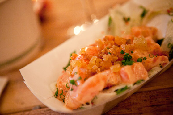 Salmon Crudo