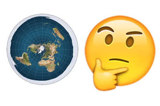 Consider the Flat Earth Theory  Following: How We Live Online