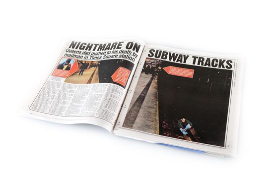 Subway Death Photo Makes New York Post Cover -- Daily Intel