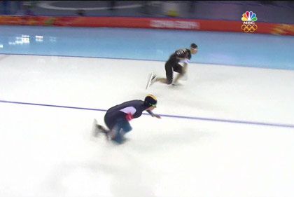 Skating fall