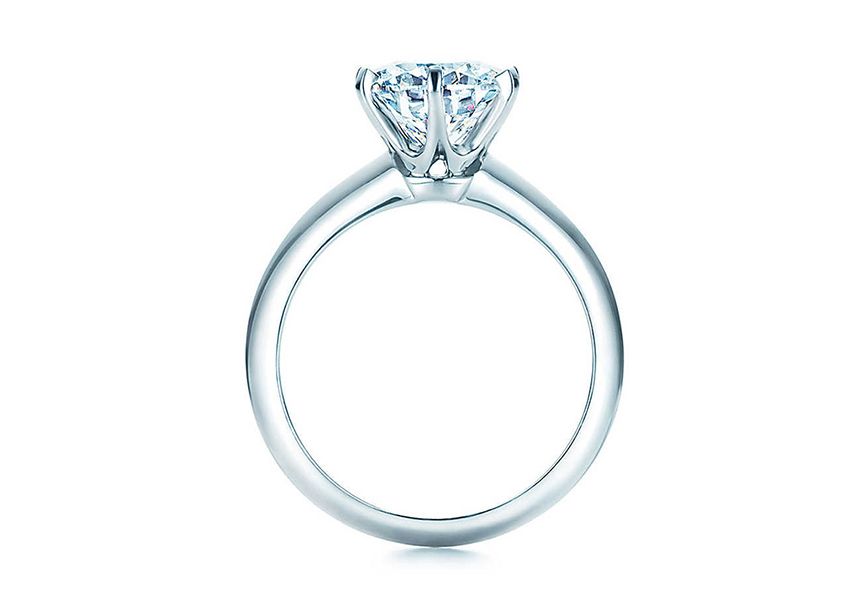 can you buy a tiffany engagement ring without the diamond