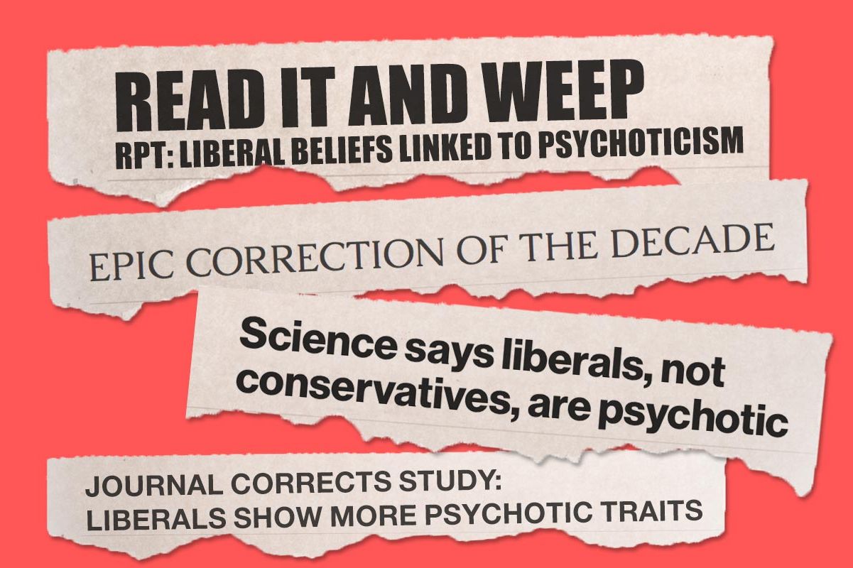 Why It Took Social Science Years to Correct a Simple Error About 'Psychoticism'