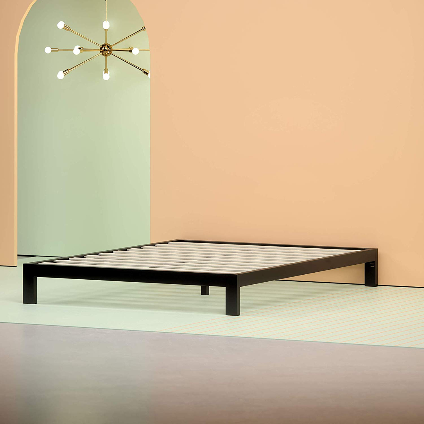 16 Best Metal Bed Frames 2019 Zinus Arnav Modern Studio 10 Inch Platform 2000 Metal Bed Frame Queen