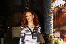 Rihanna shops for a new handbag at Sax Fifth Avenue in Beverly Hills. The R&B superstar was sporting a newly dyed hair style
Beverly Hills, California - 28.07.11
Mandatory Credit: WENN.com