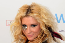 LONDON, ENGLAND - JULY 02: Ke$ha attends the second day of the Wireless Festival at Hyde Park on July 2, 2011 in London, England. (Photo by Jim Dyson/Getty Images)