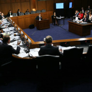 WASHINGTON, DC - SEPTEMBER 13: Congressional Budget Office Director Douglas Elmendorf testifies during a hearing before the Joint Deficit Reduction Committee, also known as the supercommittee, September 13, 2011 on Capitol Hill in Washington, DC. The committee heard from Elmendorf on "The History and Drivers of Our Nation's Debt and Its Threats." (Photo by Alex Wong/Getty Images) WASHINGTON, DC - SEPTEMBER 13: Congressional Budget Office Director Douglas Elmendorf testifies during a hearing before the Joint Deficit Reduction Committee, also known as the supercommittee, September 13, 2011 on Capitol Hill in Washington, DC. The committee heard from Elmendorf on "The History and Drivers of Our Nation's Debt and Its Threats." (Photo by Alex Wong/Getty Images)