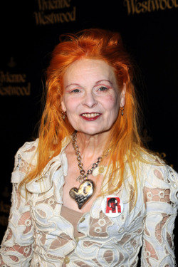 LOS ANGELES, CA - MARCH 30:  Dame Vivienne Westwood arrives at the Vivienne Westwood store opening party on Melrose March 30, 2011 in Los Angeles, California.  (Photo by Frazer Harrison/Getty Images) *** Local Caption *** Vivienne Westwood