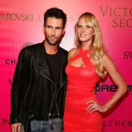 NEW YORK, NY - NOVEMBER 09:  Adam Levine of Maroon 5 and model Anne Vyalitsina attend the 2011 Victoria's Secret Fashion Show After Party at Dream Downtown on November 9, 2011 in New York City.  (Photo by Andy Kropa/Getty Images)