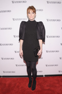 NEW YORK, NY - DECEMBER 08:  Actress Julianne Moore attends unveiling of Waterford Premier Interiors Collection at "Live a Crystal Life" at Center 548 on December 8, 2011 in New York City.  (Photo by Michael Loccisano/Getty Images for Waterford)