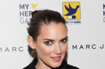 Actress Winona Ryder attends the 2011 AID For AIDS International's My Hero gala at Three Sixty on November 8, 2011 in New York City.