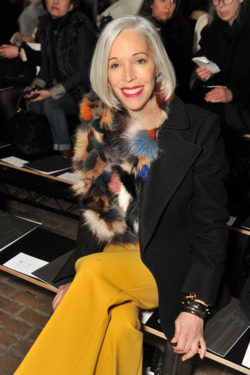 NEW YORK, NY - FEBRUARY 13:  Vice President of Visual Merchandising at Bergdorf Goodman Linda Fargo attends the 3.1 Phillip Lim Fall 2012 fashion show during Mercedes-Benz Fashion Week at Highline Stages on February 13, 2012 in New York City.  (Photo by Stephen Lovekin/Getty Images)