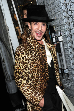 NEW YORK, NY - DECEMBER 08:  Designer John Galliano attends the Dior celebration of the reopening of its 57th Street Boutique at the LVMH Tower Magic Room on December 8, 2010 in New York City.  (Photo by Jason Kempin/Getty Images)
