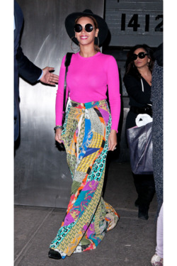 Bey got her dance on.