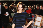 LONDON, ENGLAND - APRIL 10: (UK TABLOID NEWSPAPERS OUT) Emily Blunt attends the European premiere of Salmon Fishing In The Yemen at The Odeon Kensington on April 10, 2012 in London, England. (Photo by Fergus McDonald/Getty Images) LONDON, ENGLAND - APRIL 10: (UK TABLOID NEWSPAPERS OUT) Emily Blunt attends the European premiere of Salmon Fishing In The Yemen at The Odeon Kensington on April 10, 2012 in London, England. (Photo by Fergus McDonald/Getty Images)