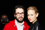 Designer Adam Kimmel (L) and actress Leelee Sobieski attend the 2012 TFF Awards during the 2012 Tribeca Film Festival at the Conrad Hotel on April 26, 2012 in New York City.