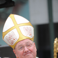NEW YORK - APRIL 15: Archbishop Timothy Dolan is seen during his first service and Mass of Installation at St. Patrick's Cathedral April 15, 2009 in New York City. Dolan, 59, the former Milwaukee archbishop, is taking over the nation's second-largest diocese from Cardinal Edward Egan who is retiring after nine years. (Photo by Susan Watts-Pool/Getty Images) *** Local Caption *** Timothy Dolan NEW YORK - APRIL 15: Archbishop Timothy Dolan is seen during his first service and Mass of Installation at St. Patrick's Cathedral April 15, 2009 in New York City. Dolan, 59, the former Milwaukee archbishop, is taking over the nation's second-largest diocese from Cardinal Edward Egan who is retiring after nine years. (Photo by Susan Watts-Pool/Getty Images) *** Local Caption *** Timothy Dolan