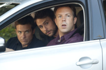 HB-02357
(L-r) JASON BATEMAN as Nick, CHARLIE DAY as Dale and JASON SUDEIKIS as Kurt in New Line Cinema’s comedy “HORRIBLE BOSSES,” a Warner Bros. Pictures release.