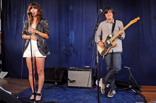 NEW YORK - JUNE 29: Musicians Eleanor Friedberger and Matthew Friedberger perform at the Music Unites and Rolling Stone series at the Cooper Square Penthouse on June 29, 2010 in New York City. (Photo by Bryan Bedder/Getty Images) *** Local Caption *** Eleanor Friedberger;Matthew Friedberger