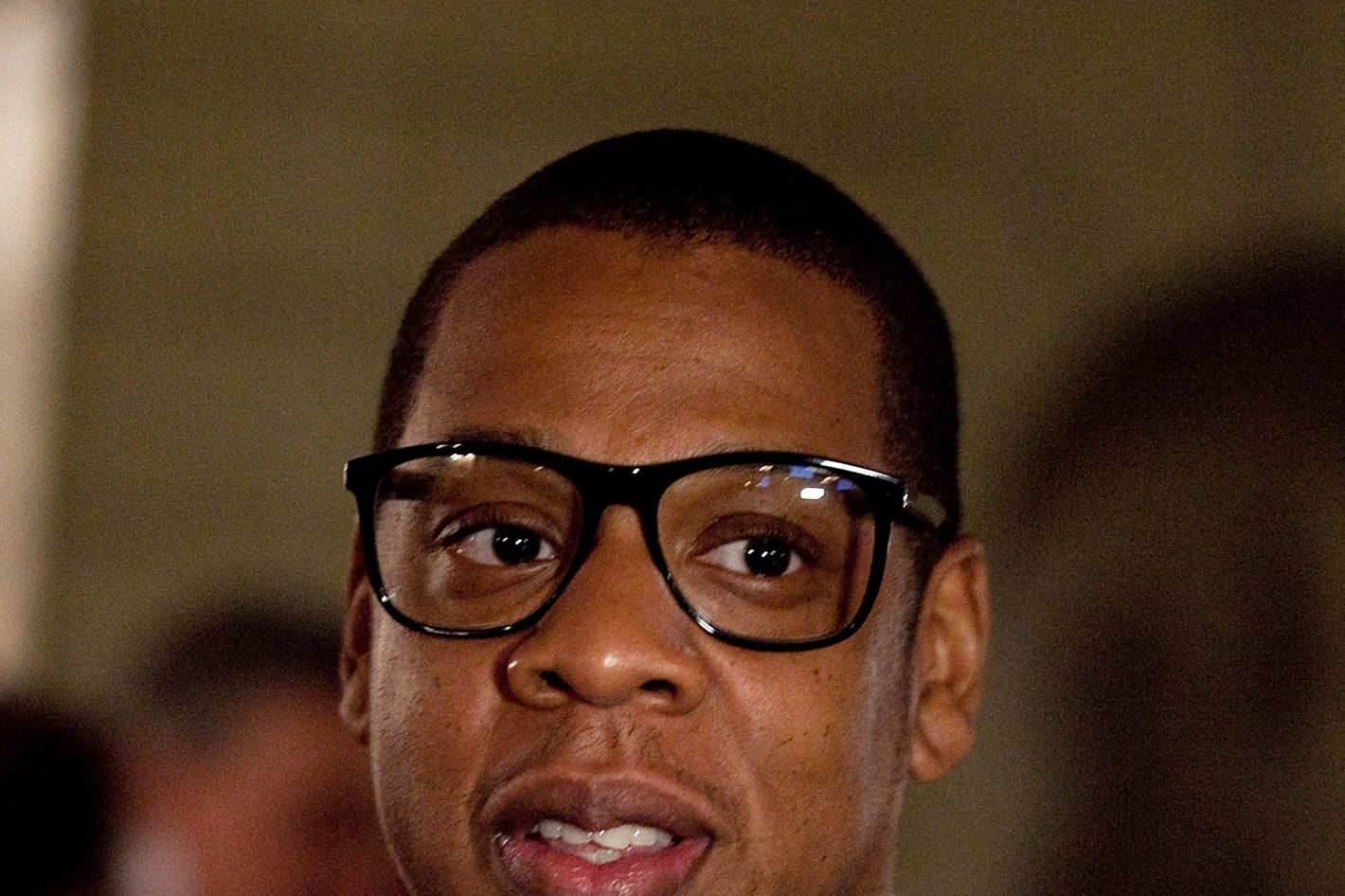 The glasses make it easier to watch the throne.