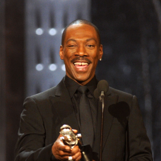 NEW YORK, NY - MARCH 26: Comedian Eddie Murphy speaks onstage at The First Annual Comedy Awards at Hammerstein Ballroom on March 26, 2011 in New York City. (Photo by Dimitrios Kambouris/Getty Images) *** Local Caption *** Eddie Murphy