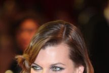 LONDON, ENGLAND - OCTOBER 04: Actress Milla Jovovich attends the E One presents the world exclusive premiere of "The Three Musketeers" at Vue Westfield on October 4, 2011 in London, England. (Photo by Tim Whitby/Getty Images for GAGA Corporation)