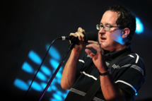 CULVER CITY, CA - AUGUST 28: Musician Graig Finn of The Hold Steady performs onstage at the Heineken Inspire event at the BookBindery Building on August 28, 2010 in Culver City, California. (Photo by Christopher Polk/Getty Images for Heineken)