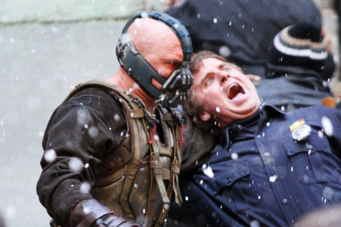 Christian Bale and Tom Hardy on the set of 'Batman:The Dark Knight Rises' in NYC.
<P>
Pictured: Tom Hardy
<P>
<B>Ref: SPL332621 051111 </B><BR/>
Picture by: Richie Buxo / Splash News<BR/>
</P><P>
<B>Splash News and Pictures</B><BR/>
Los Angeles: 310-821-2666<BR/>
New York: 212-619-2666<BR/>
London: 870-934-2666<BR/>
photodesk@splashnews.com<BR/>
</P>
