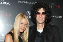 NEW YORK, NY - APRIL 28: Beth Ostrosky Stern and Howard Stern attend the Cinema Society & Acura screening Of "Thor" at AMC Loews 19th Street East 6 theater on April 28, 2011 in New York City. (Photo by Theo Wargo/Getty Images) *** Local Caption *** Beth Ostrosky Stern;Howard Stern;