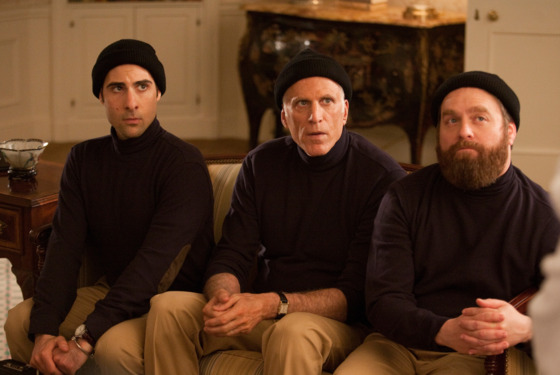 BORED TO DEATH episode 22 (season 3, episode 6): Jason Schwartzman, Ted Danson, Zach Galifianakis . photo: Jessica Miglio BORED TO DEATH episode 22 (season 3, episode 6): Jason Schwartzman, Ted Danson, Zach Galifianakis . photo: Jessica Miglio