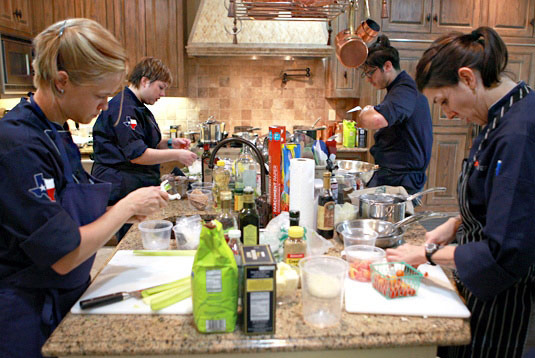Even the kitchens are bigger in Texas.