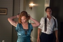 BOARDWALK EMPIRE episode 23 (season 2, episode 11): Gretchen Mol, Michael Pitt.