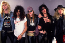 Guns and Roses on 12/19/87 in Chicago, Il. (Photo by Paul Natkin/WireImage)