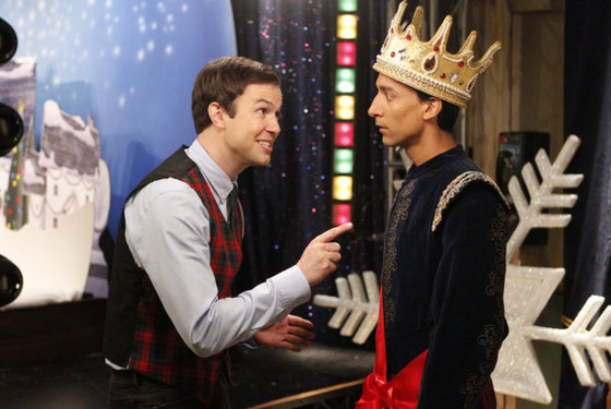 COMMUNITY -- "Regional Holiday Music" Episode 311 -- Pictured: Danny Pudi as Abed -- Photo by: Jordin Althaus/NBC COMMUNITY -- "Regional Holiday Music" Episode 311 -- Pictured: Danny Pudi as Abed -- Photo by: Jordin Althaus/NBC