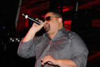 LAS VEGAS, NV - JUNE 15: Heavy D performs onstage during the BACARDI "Like It Live" Las Vegas event with Cee-Lo Green, Travis Barker and Mix Master Mike held at the Marquee Nightclub at The Cosmopolitan of Las Vegas on June 15, 2011 in Las Vegas, Nevada. (Photo by Ethan Miller/Getty Images for Bacardi) LAS VEGAS, NV - JUNE 15: Heavy D performs onstage during the BACARDI "Like It Live" Las Vegas event with Cee-Lo Green, Travis Barker and Mix Master Mike held at the Marquee Nightclub at The Cosmopolitan of Las Vegas on June 15, 2011 in Las Vegas, Nevada. (Photo by Ethan Miller/Getty Images for Bacardi)