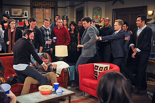 "Tailgate" -- Barney (Neil Patrick Harris) and Ted (Josh Radnor) open a bar called "Puzzles," on HOW I MET YOUR MOTHER, Monday, Jan. 2 (8:00-8:30 PM, ET/PT) on the CBS Television Network. Kal Penn guest stars as Kevin. Photo: Ron P. Jaffe/Fox √?¬©2011 Fox Television. All Rights Reserved "Tailgate" -- Barney (Neil Patrick Harris) and Ted (Josh Radnor) open a bar called "Puzzles," on HOW I MET YOUR MOTHER, Monday, Jan. 2 (8:00-8:30 PM, ET/PT) on the CBS Television Network. Kal Penn guest stars as Kevin. Photo: Ron P. Jaffe/Fox √?¬©2011 Fox Television. All Rights Reserved
