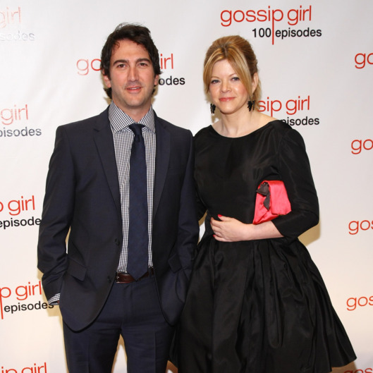 NEW YORK, NY - NOVEMBER 19: Executive producers Josh Schwartz (L) and Stephanie Savage attend the "Gossip Girl" 100 episode celebration at Cipriani Wall Street on November 19, 2011 in New York City. (Photo by Neilson Barnard/Getty Images)