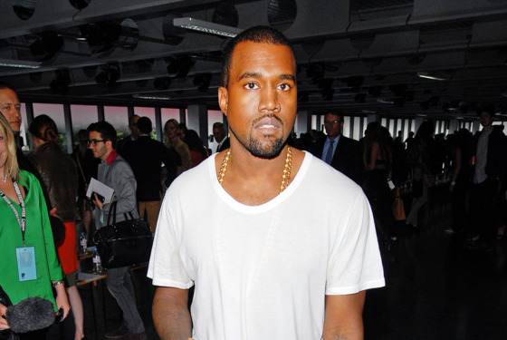 LONDON, UNITED KINGDOM - SEPTEMBER 19: Kanye West arriving for the Christopher Kane show at London Fashion Week Spring/Summer 2012 on September 19, 2011 in London, United Kingdom. (Photo by Stuart Wilson/Getty Images) LONDON, UNITED KINGDOM - SEPTEMBER 19: Kanye West arriving for the Christopher Kane show at London Fashion Week Spring/Summer 2012 on September 19, 2011 in London, United Kingdom. (Photo by Stuart Wilson/Getty Images)