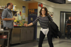 30 ROCK -- "Dance Like Nobody's Watching" Episode 601 -- Pictured: (l-r) Scott Adsit as Pete Hornberger, Tina Fey as Liz Lemon -- Photo by: Ali Goldstein/NBC 30 ROCK -- "Dance Like Nobody's Watching" Episode 601 -- Pictured: (l-r) Scott Adsit as Pete Hornberger, Tina Fey as Liz Lemon -- Photo by: Ali Goldstein/NBC
