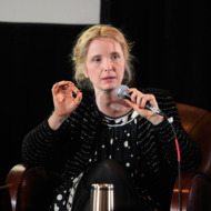 PARK CITY, UT - JANUARY 25: Actress Julie Delpy attends the TimesTalk at Cinema Cafe 6 with Julie Delpy and Parker Posey during the 2012 Sundance Film Festival held at Filmmaker Lodge on January 25, 2012 in Park City, Utah. (Photo by Jemal Countess/Getty Images) PARK CITY, UT - JANUARY 25: Actress Julie Delpy attends the TimesTalk at Cinema Cafe 6 with Julie Delpy and Parker Posey during the 2012 Sundance Film Festival held at Filmmaker Lodge on January 25, 2012 in Park City, Utah. (Photo by Jemal Countess/Getty Images)