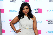 Actress Mindy Kaling arrives at the 17th Annual Critics' Choice Movie Awards