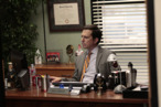 THE OFFICE -- "Jury Duty" Episode 813 -- Pictured: Ed Helms as Andy Bernard -- Photo by: Chris Haston/NBC THE OFFICE -- "Jury Duty" Episode 813 -- Pictured: Ed Helms as Andy Bernard -- Photo by: Chris Haston/NBC