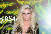 Ke$ha attends the Versace for H&M Fashion event