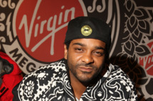 NEW YORK - MARCH 24: Hip-hop music artist Jim Jones signs copies of his new cd "Pray IV Reign" at the Virgin Megastore Union Square Caf‚ on March 24, 2009 in New York City. (Photo by Stephen Lovekin/Getty Images) *** Local Caption *** Jim Jones