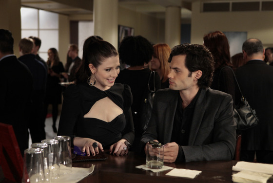 "The Princess Dowry"
GOSSIP GIRL
Pictured (L-R) Michelle Trachtenberg as Georgina Sparks and Penn Badgley as Dan Humphrey
PHOTO CREDIT: GIOVANNI RUFINO/THE CW
© 2011 THE CW Network, LLC. All Rights Reserved. "The Princess Dowry"
GOSSIP GIRL
Pictured (L-R) Michelle Trachtenberg as Georgina Sparks and Penn Badgley as Dan Humphrey
PHOTO CREDIT: GIOVANNI RUFINO/THE CW
© 2011 THE CW Network, LLC. All Rights Reserved.
