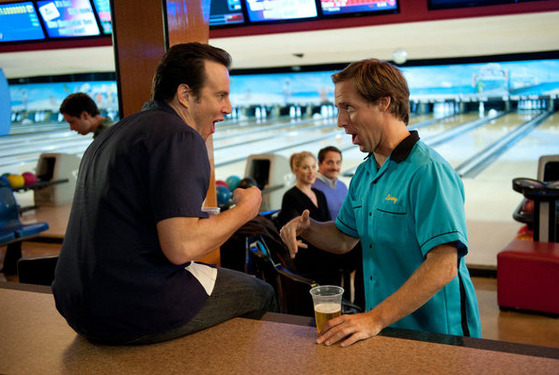 UP ALL NIGHT -- "Couple Friends" Episode 119 -- Pictured: (l-r) Will Arnett as Chris, Christina Applegate as Reagan, Ben Falcone as Justin, Nat Faxon as Lawrence -- Photo by: Colleen Hayes/NBC UP ALL NIGHT -- "Couple Friends" Episode 119 -- Pictured: (l-r) Will Arnett as Chris, Christina Applegate as Reagan, Ben Falcone as Justin, Nat Faxon as Lawrence -- Photo by: Colleen Hayes/NBC