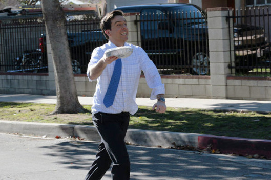 THE OFFICE -- "Get the Girl" Episode 819 -- Pictured: Ed Helms as Andy Bernard.